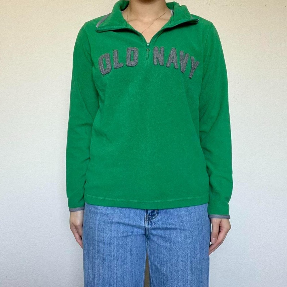 Old Navy Quarter-Zip Fleece Pullover